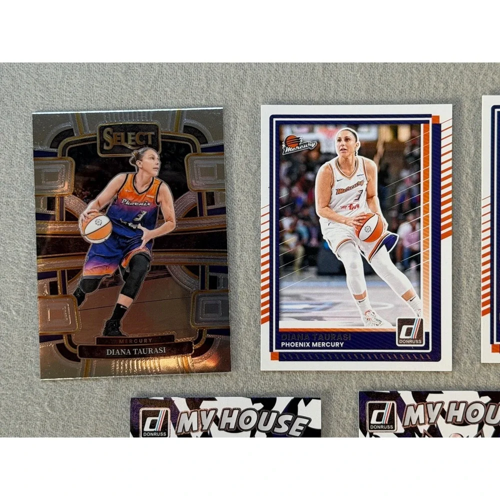 2024-25 Panini Diana Taurasi WNBA 7 Card Lot Prizm Donruss My House